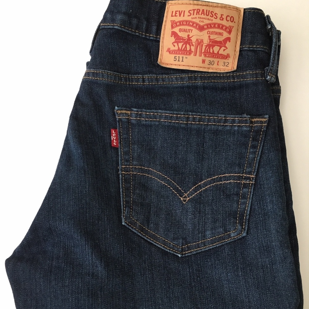 Levi's 511 jeans - slim straight + stretch - 30x32